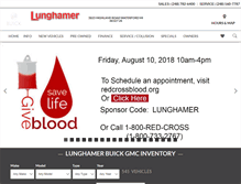 Tablet Screenshot of lunghamerbuickgmc.com